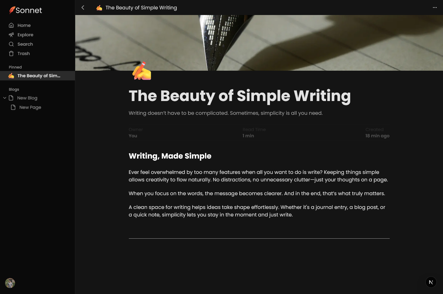 sonnet-screenshot-1